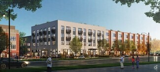 Riggs Crossing Exterior Rendering - Riggs Crossing Senior Residences
