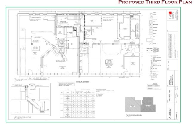 Proposed Third Floor Plan - 39 Ainslie St
