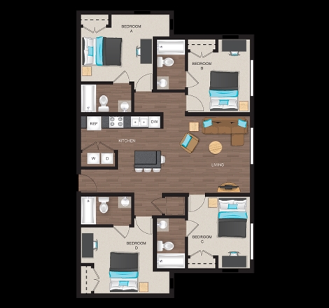 Floorplan - 400 Meeting