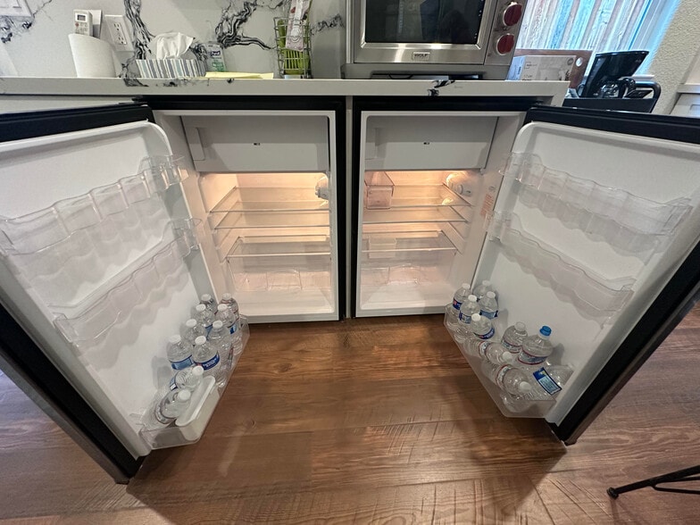 Two Mini-fridges with Freezer Compartments - 2534 Napier Ct