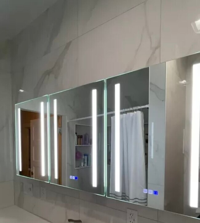 NEWLY RENOVATED BATHROOM WITH MEDICINE CABINETS - 70 E Northwood Ave