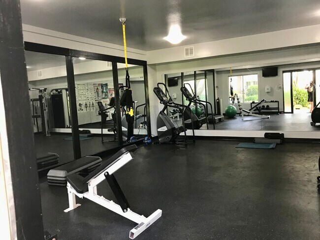 Gym - TRX, treadmill, weights, elliptical, and more - 6542 Ocean Crest Dr