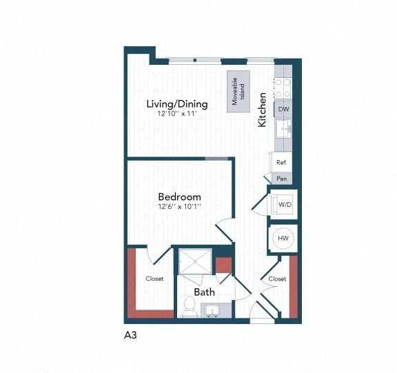 Floorplan - Harwood Flats