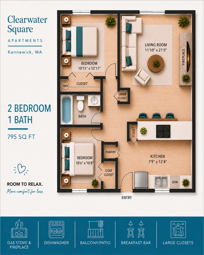 Floorplan - Clearwater Square