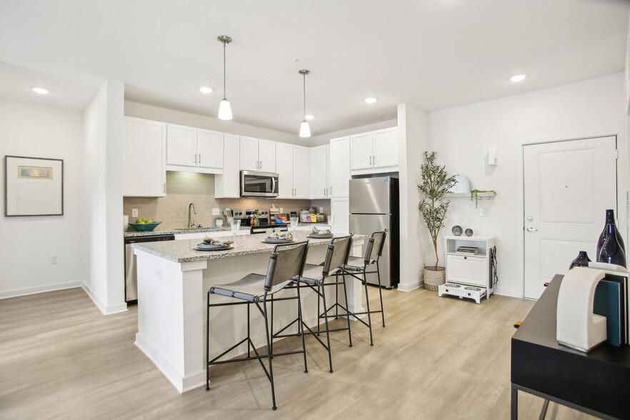 2BR, 2B-1,164SF-Kitchen - Avion Apartments