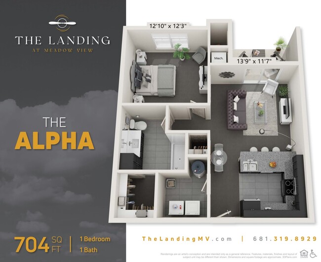 Floorplan - The Landing at Meadow View