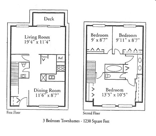 3BR/1.5BA - Stonebrook Townhomes I & II