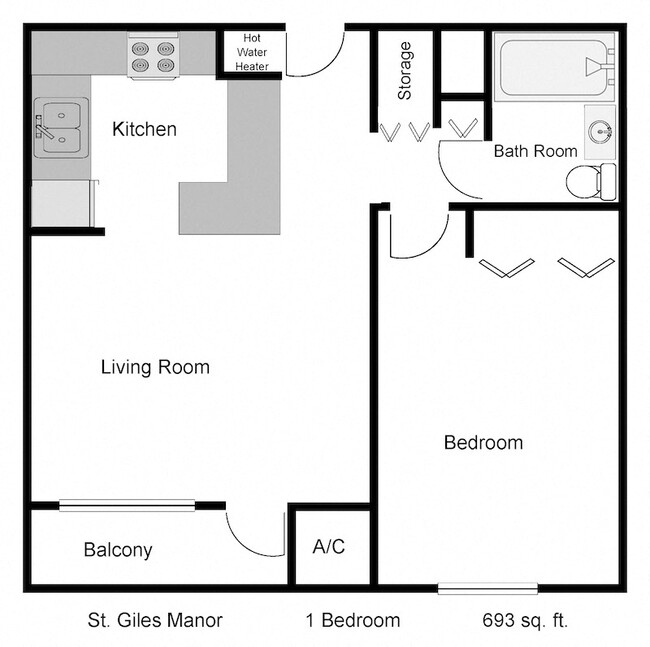 Floorplan - St. Giles Manor