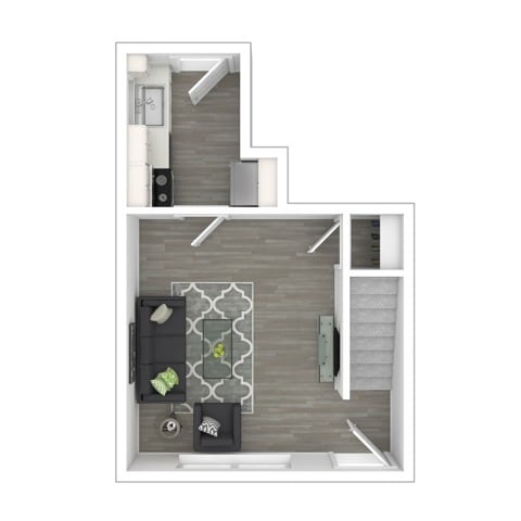 KaloSolo Downstairs - Marquee Village Apartments