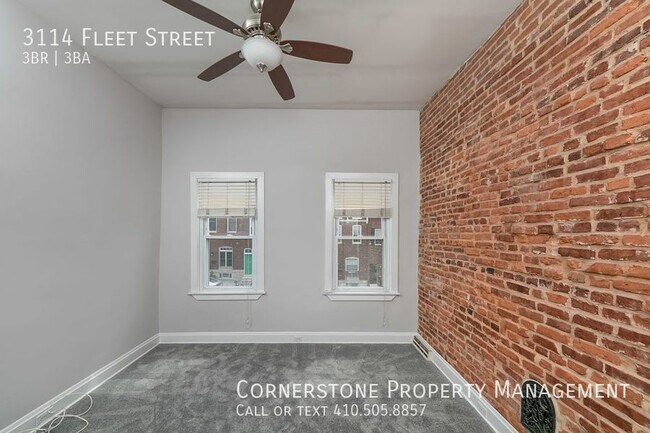 Building Photo - 3 bed, 3 bath I $2500| 3114 Fleet St. Balt...