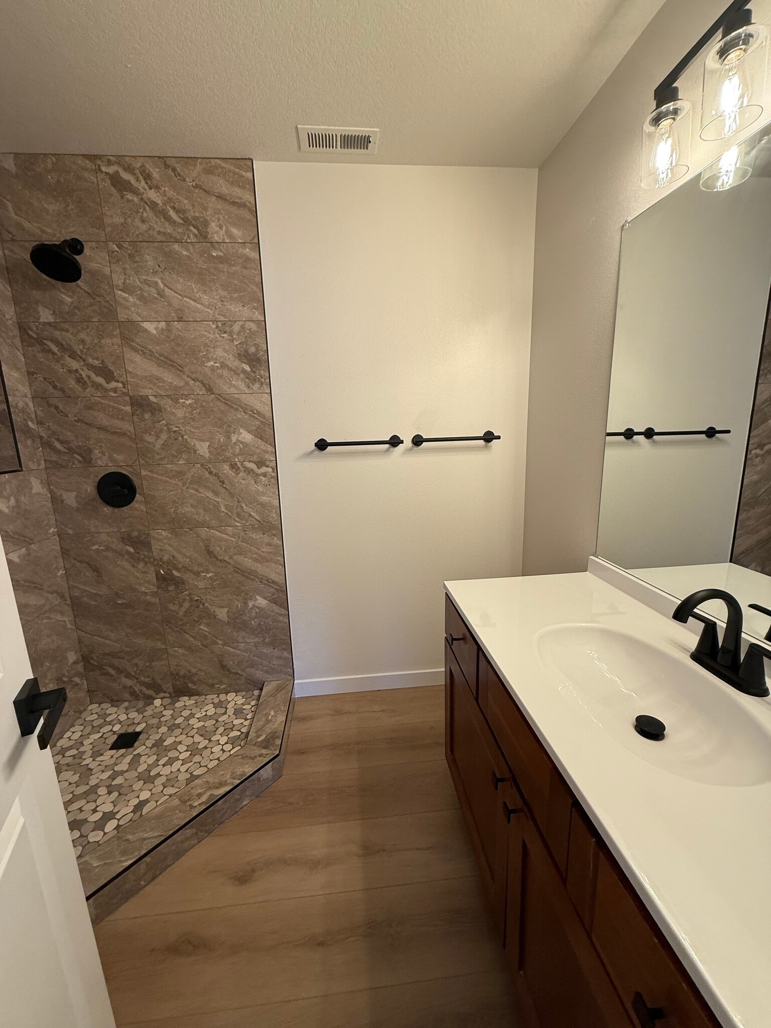 Primary Bath-glass to be installed on shower - 1033 Northeast Kayak Loop