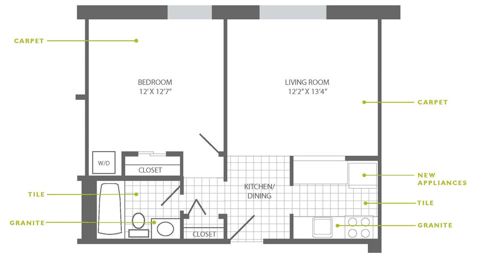 Interior Photo - Ridgeview Apartments