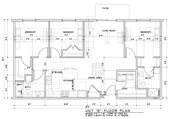 Floorplan - Panther Heights Apartments