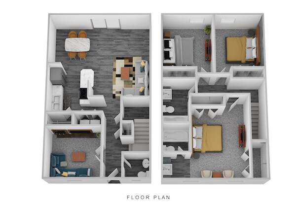 Floorplan - Ivy Hills Living Spaces