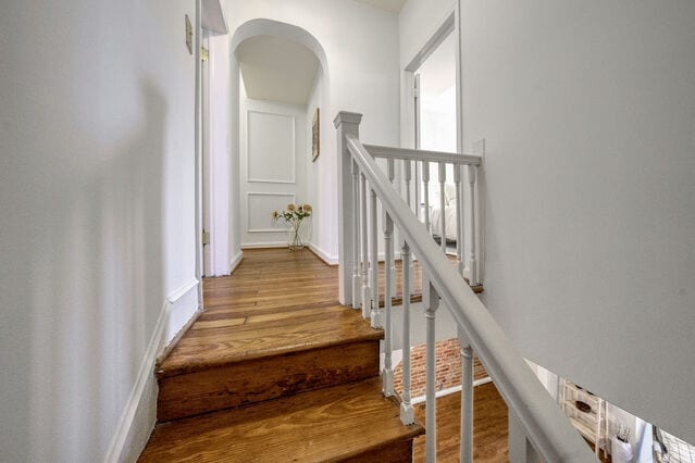 Stairs to upper level - 772 Harvard St NW