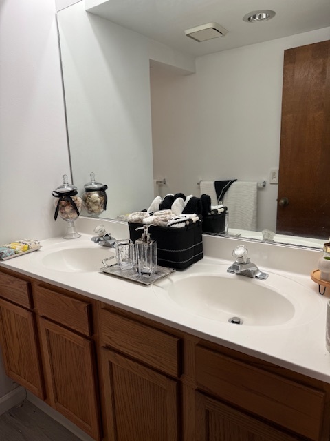 Full Bath with cabinets drawers . - 1053 Danby Rd