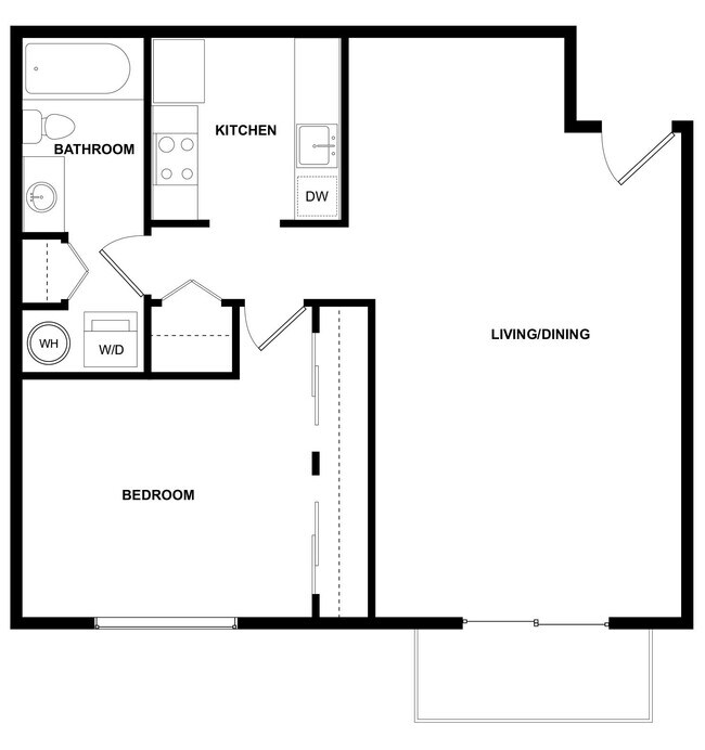 Floorplan - Leilani Apartment Homes