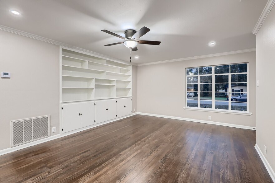 original built ins and wood floors - 225 Seford Dr