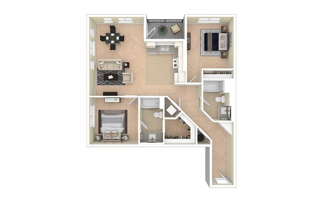 Floorplan - Cortland Cap Hill