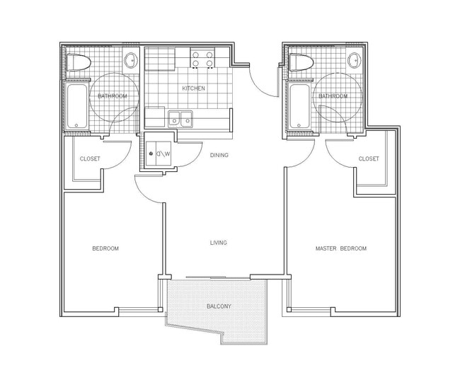 Sorrento 2x2 floor plan PR SM Sorrento LLC - PR SM Sorrento LLC