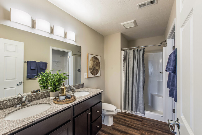 Two Beautiful Bathrooms with Lots of Storage - Redwood Simpsonville Neely Ferry Road