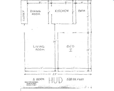 Floorplan - Walnut Acres Apartments