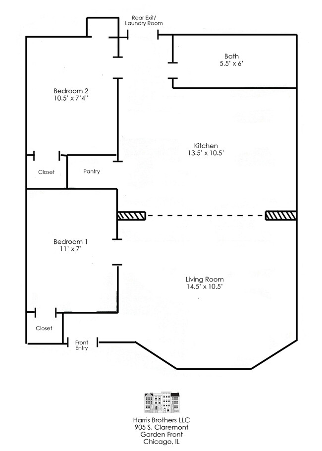 Floorplan - Harris Point Chicago