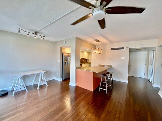 Fans in bedroom and living room - 470 3rd St S