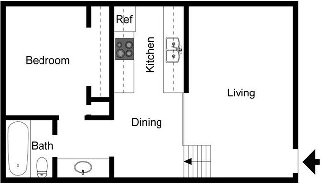 Floorplan - Timbers Riverside Apartments