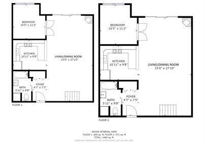 Building Photo - "Chic Urban Living: Spacious 2BR/2BA Condo...