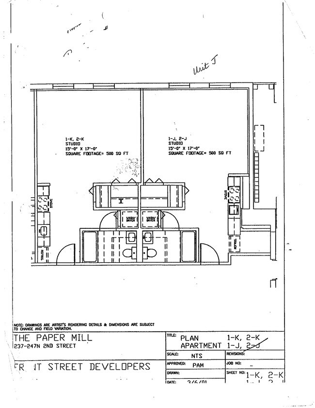 Studio - Papermill Lofts
