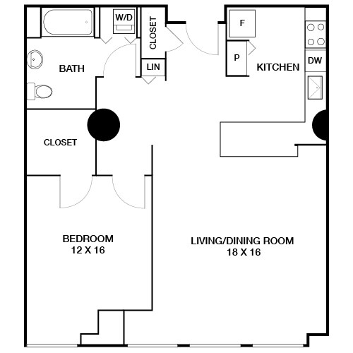 Floorplan - The Left Bank
