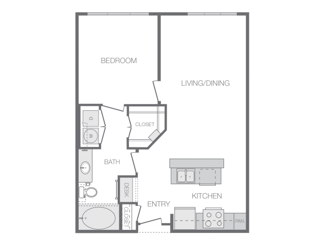 Floorplan - Hanover Rice Village