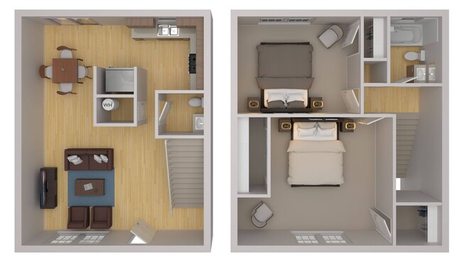 Floorplan - Townhouse Square Apartments