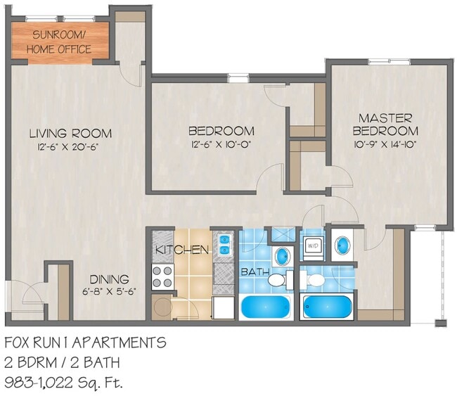 Floorplan - Fox Run I