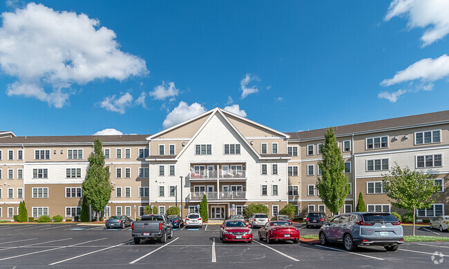 Front of the building - Bedford Green Apartments