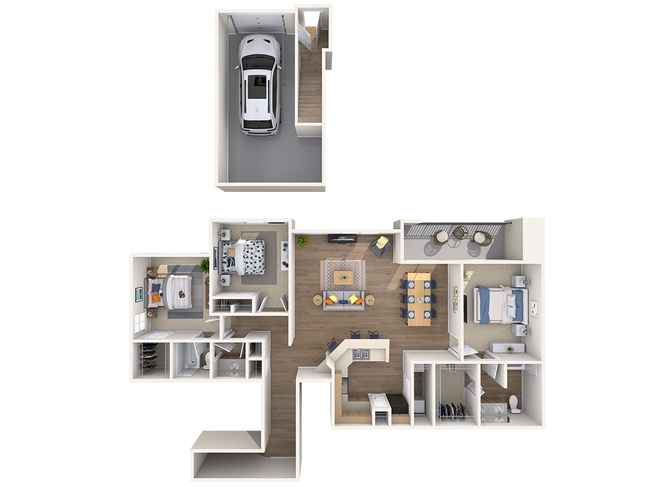 Floorplan - Legends Lake Creek