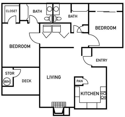 Floorplan - Autumn Oaks Apartments