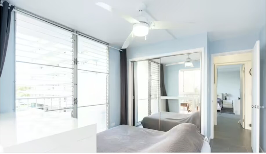 Lanai Area, now with Window Coverings - 2575 Kuhio Ave