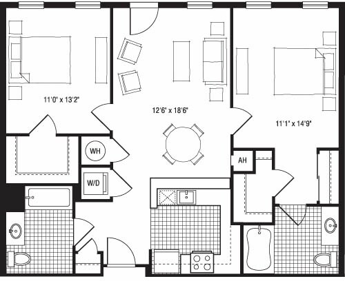 Floorplan - The Clarendon