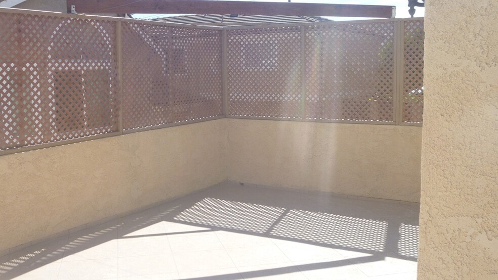 PATIO DECK-WEST SIDE VIEW - 2106 Clark Ln