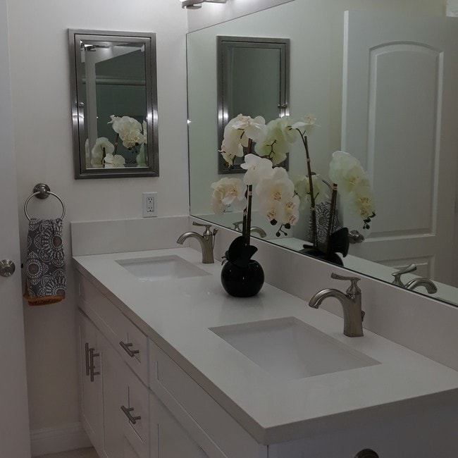 Built-in stainless steel medicine cabinet - 4727 W 147th St