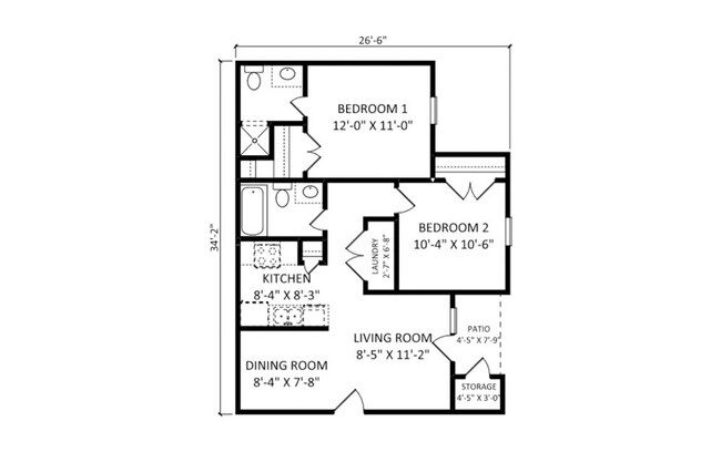 2 bed Eddington.jpg - Grentton Place Apartments