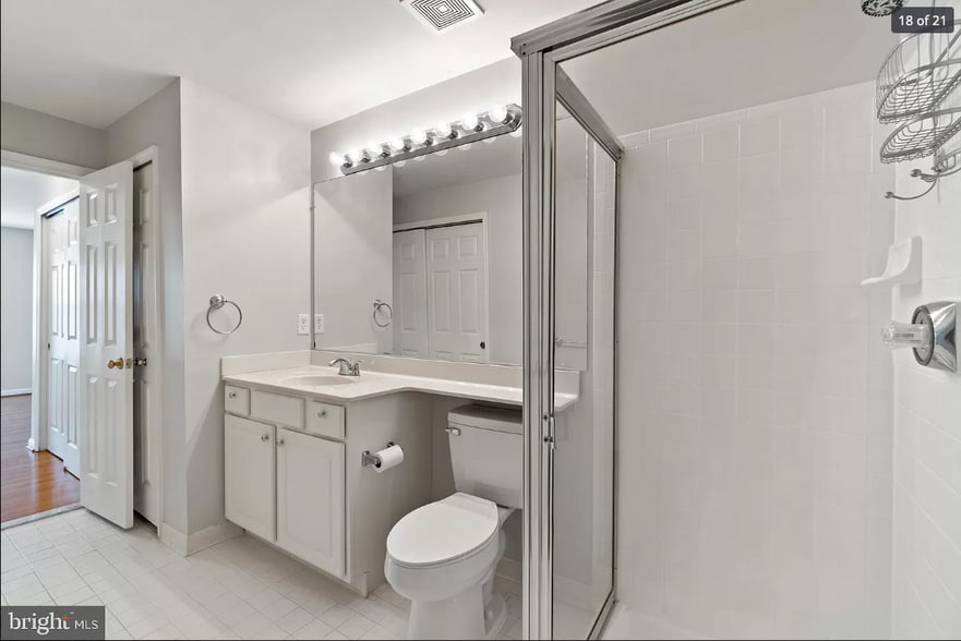 Guest Bathroom shower and full vanity - 115 Timberbrook Ln