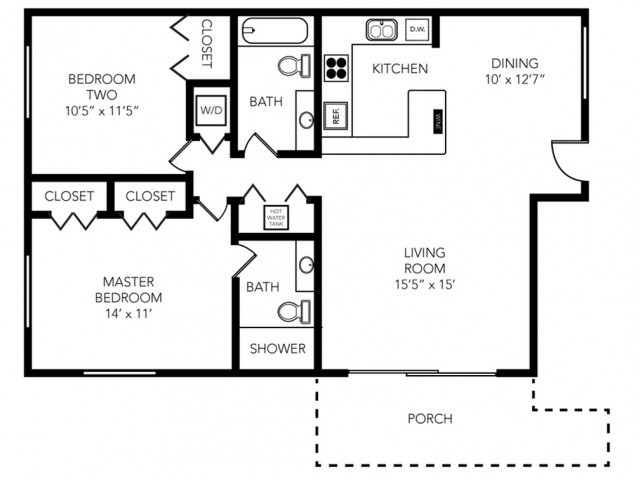 Sea Glass - El Mar Apartments