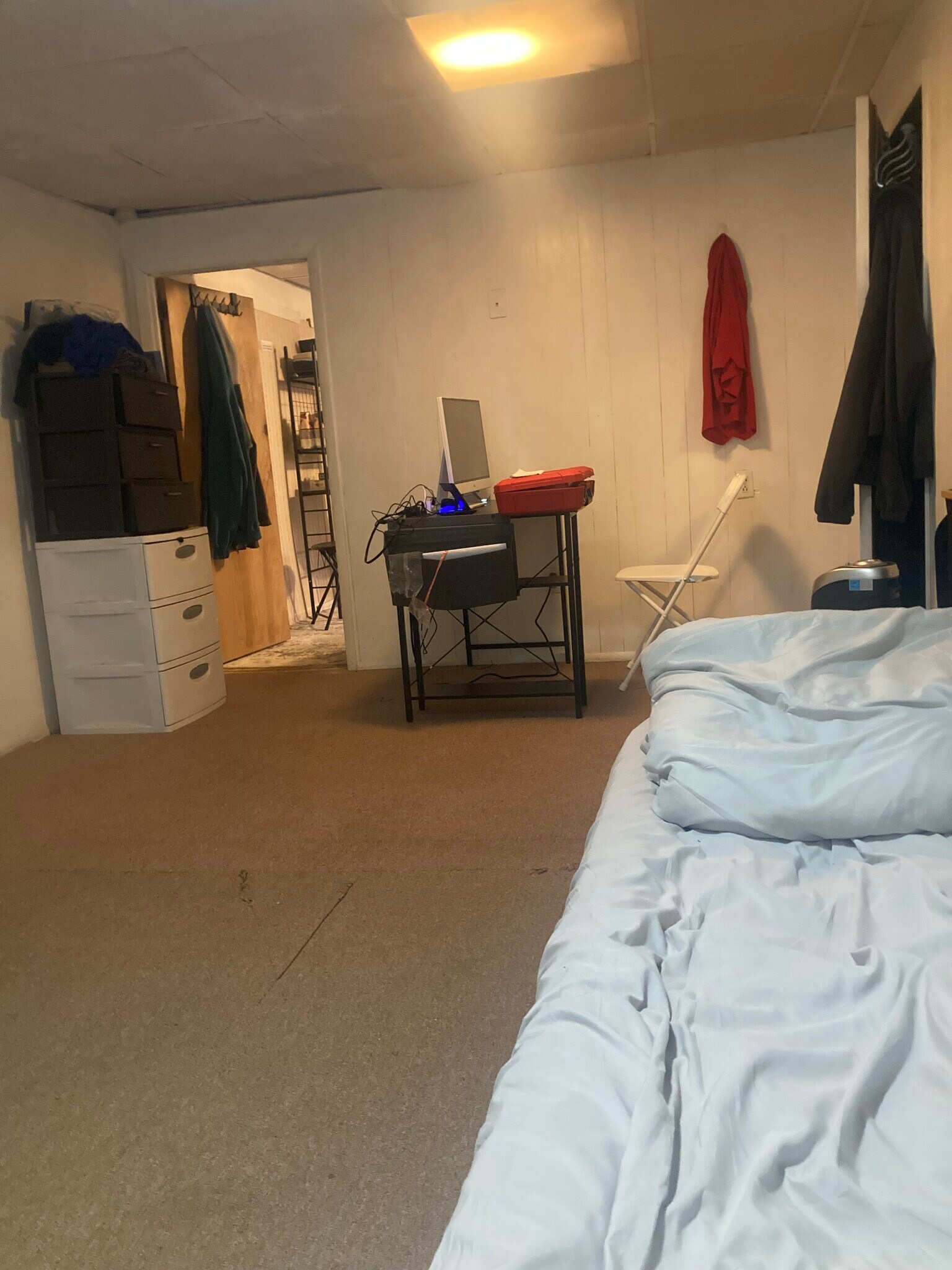 BDRM full bed, desk entry to kitchen - 764 Lenore Ln