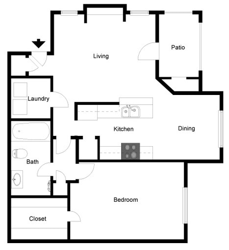 Ashford Remington 1 Bed 1 Bath - Ashford Remington