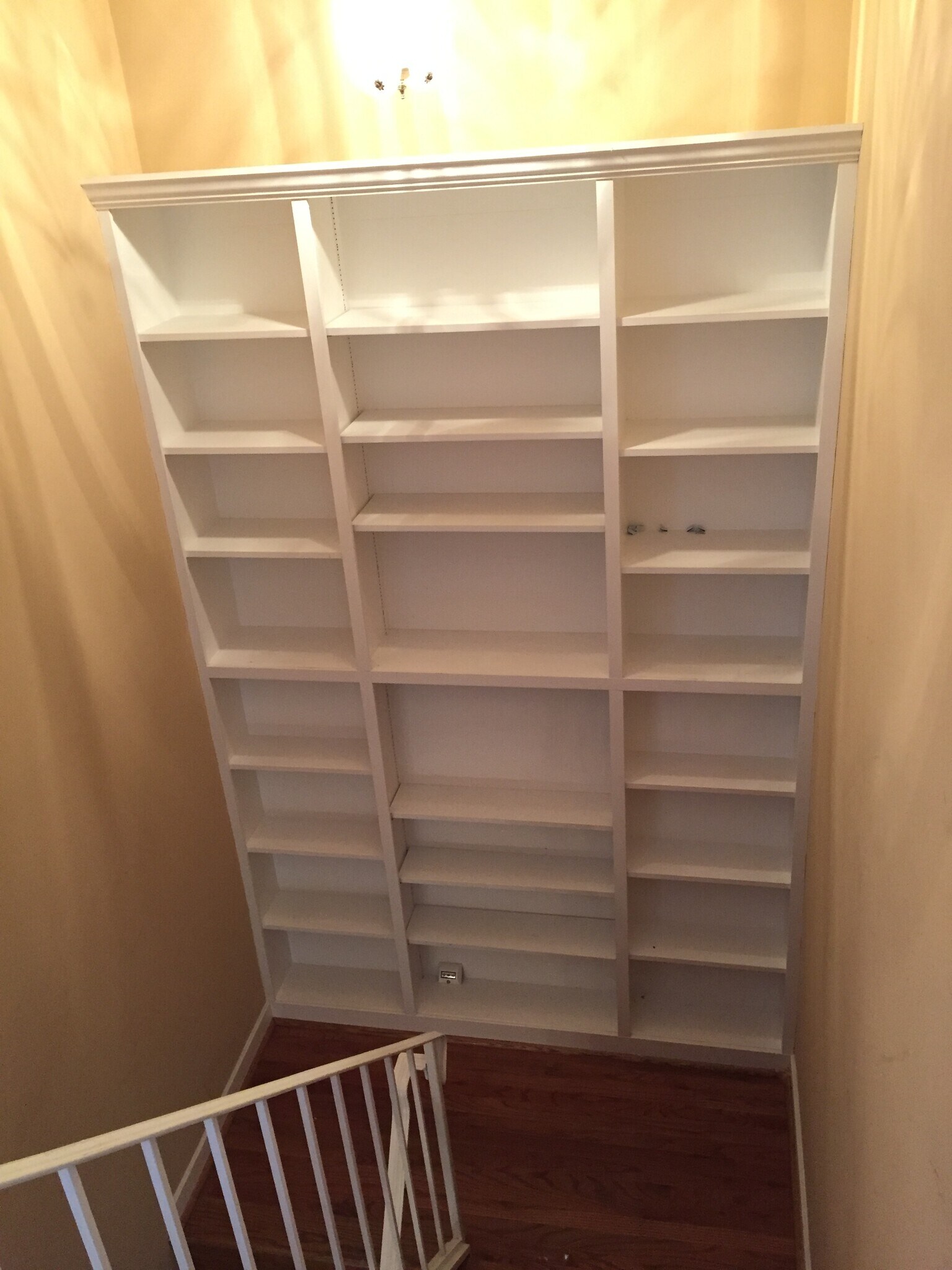 Built in hallway shelfs - 233 Marywatersford Rd