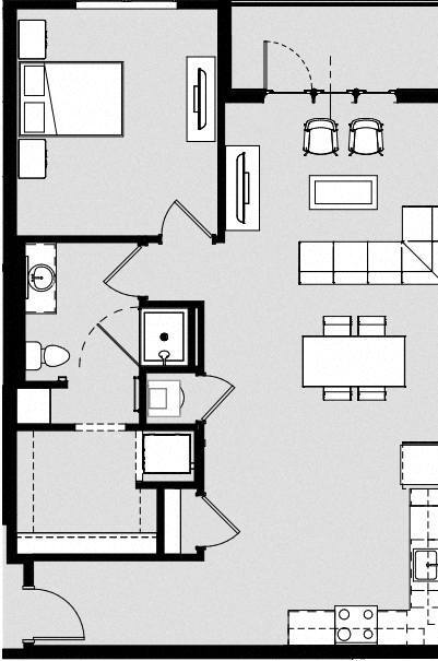 Floorplan - Harbor Side at Conwood Flats
