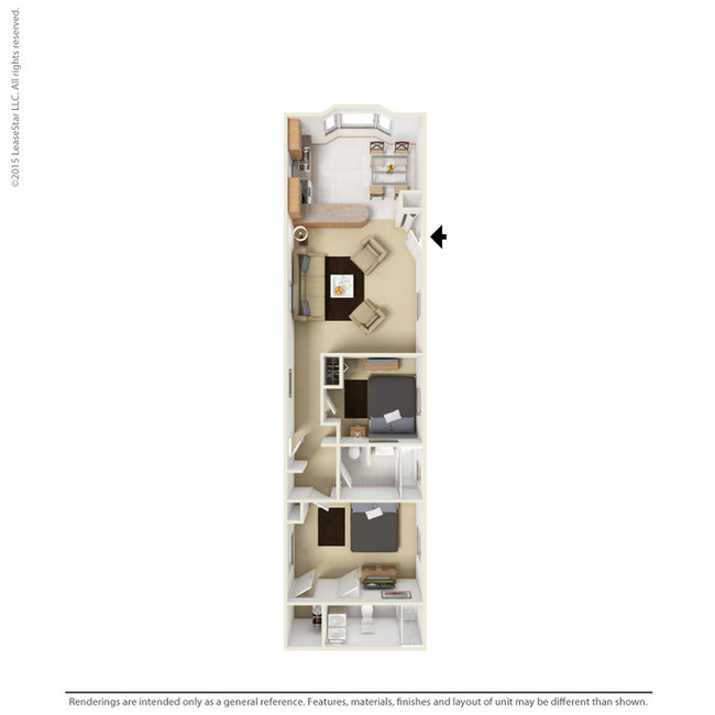 Floorplan - Queen Anne Courts